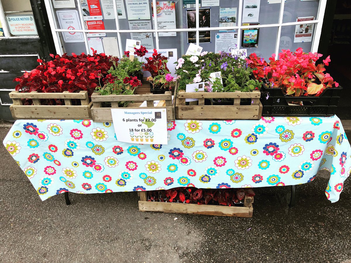 HWcommunityshop's tweet photo. Now we would like to say We have just started selling bedding plants. £2 each packet of 6 or three packets of 6 for £5. Come and check it out🌺 https://t.co/2NXkJSnWMv