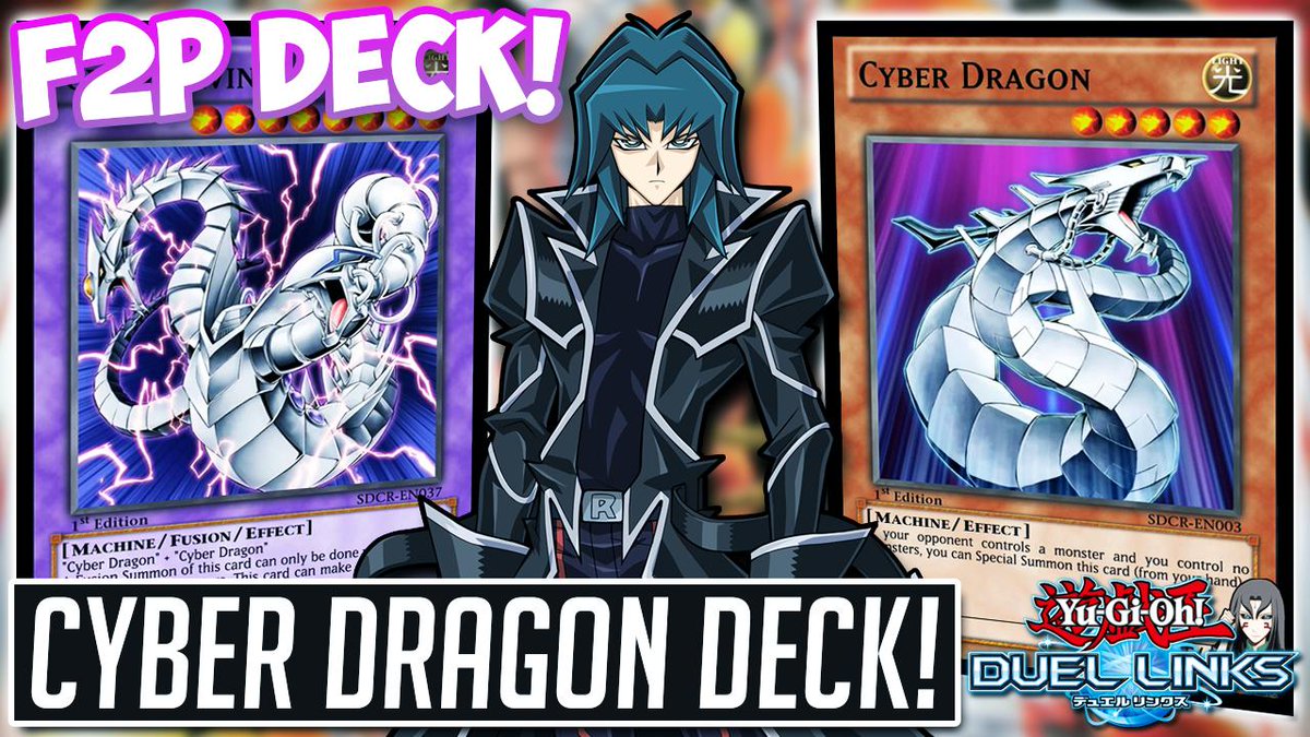 Need a F2P Cyber Dragon Deck for Yu-Gi-Oh! Duel Links? Well I got a deck  for you! Go check out my latest Duel Links video on a F2P Cyber Dragon Deck  :D #