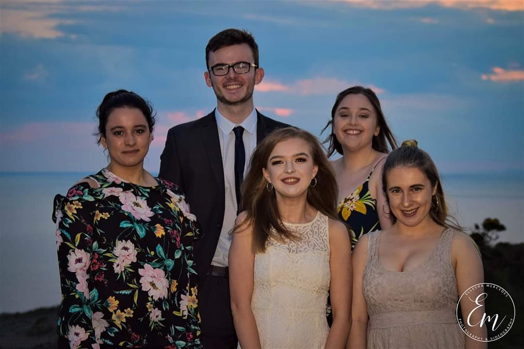 aberpsychsoc's tweet photo. Meet your 19/20 Committee!! (From left to right)

Iris: Academic Secretary
David: Treasurer
Alanna: President
Charlotte: Vice President 
Libby: Secretary

As a team we work together to bring you the Psychology Society (PsychSoc) and hope to have a fun filled year! https://t.co/RiyuCj5nfv