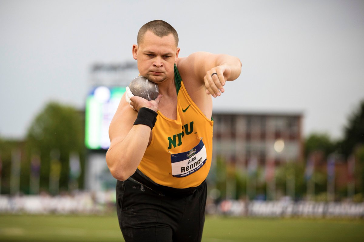 NDSUTrackField's tweet photo. Four #ProBison will be competing at the USATF Championships in Des Moines, Iowa, on July 25-27.
Payton Otterdahl -- shot put
Riley Dolezal -- javelin
Alex Renner -- shot put
Maddie Van Beek -- 10,000m https://t.co/HJ6xEfm0pQ