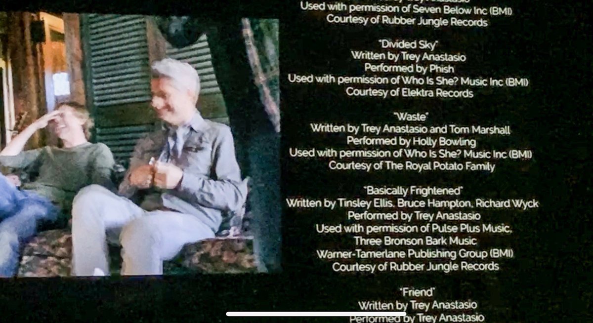 hollyjbowling's tweet photo. Incredibly honored to have my version of “Waste” used in the @treyanastasio documentary #BetweenMeAndMyMind! Super special to be a part of this beautiful film - thanks to Stick Figure Films for using the track and thanks to @phish for all of the music over the years ♥️ https://t.co/1IcC7clzly