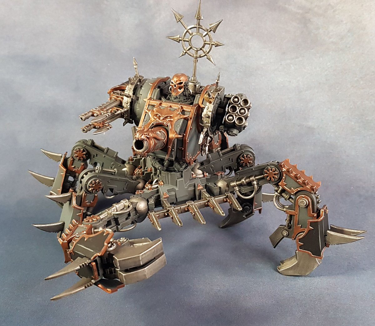 RNPainting's tweet photo. #ravensnestpainting #minipainting #handpainted #brushforhire #commissionpainting #wargames #wargaming #coolminiornot #coolminiatures #miniaturepainting #warmongers #warhammer #warhammer40000 #wh40k #40k #warhammer40k #paintingwarhammer40k #defiler #chaos https://t.co/05IRDkkSCs