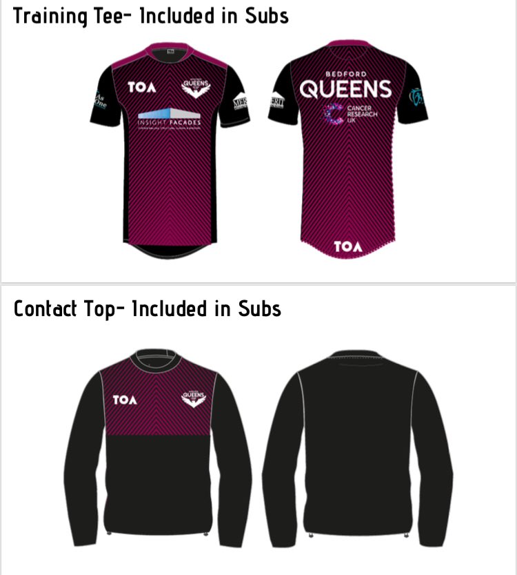 BedfordQueens's tweet photo. Last chance to get an order through for any stash for this coming season! Thanks again @toasportsuk https://t.co/UMpdKEXGps