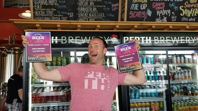 OttBeerFestival's tweet photo. Congratulations goes out again to our 2019 Ottawa Beer Fest winners as chose by the International Women of Influence. Here are Gainsbourg and Perth Brewery receiving their plaques. 
Be sure to add them to your summer tasting list.
Cheers!!! https://t.co/E9416QYIlD