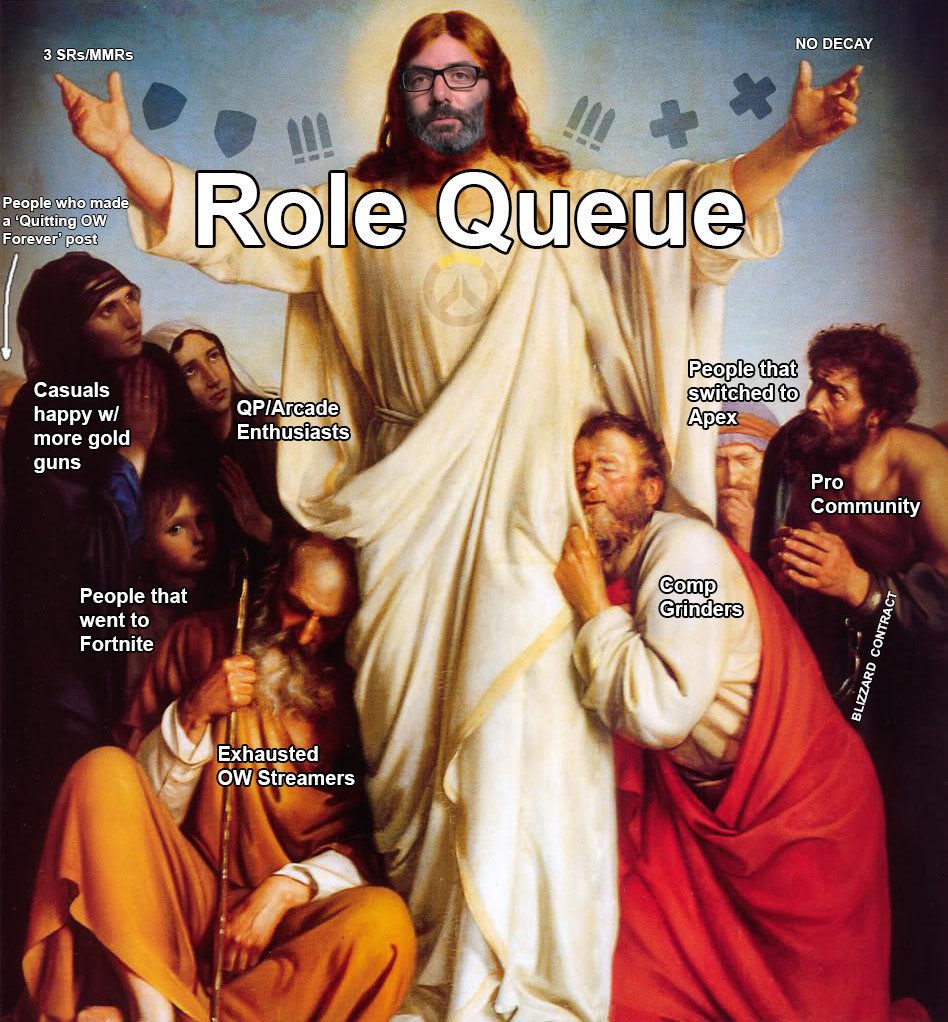 AcuityOW's tweet image. The return of #Overwatch - Role Queue (OC)

@PlayOverwatch @OverwatchEU @OverwatchTXT #RoleQueue #RoleLock #OW #OWL