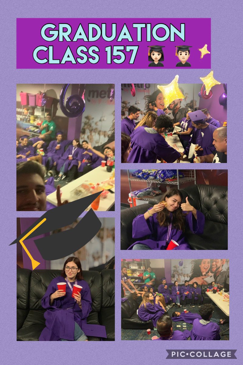 AlanValero11's tweet image. Graduation FIESTA!!!
They grow up so fast 😢
Congrats class 157 “Los hijos de Juan”. Ops is waiting with the arms wide open 🤗.
@Greg_MPCS @Josie_MPCS @Jamie_Metro @HPDEC1969 @Mikestraveling #graduationtime #metrofamily #purplelife