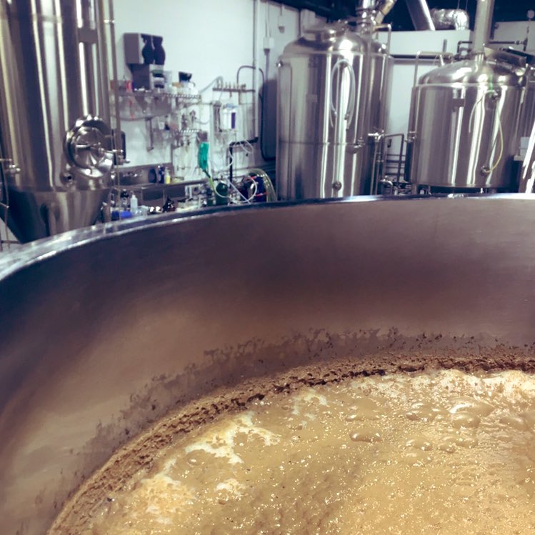 Smelling good in here! Mixed culture open fermented Saison! Features our house sour culture and <a href="/EscarpmentLabs/">Escarpment Labs</a> spooky Saison, in a used open top tank we got from <a href="/HalfPintsBrewCo/">Half Pints Brewing</a> pretty darn stoked my dudes! <a href="/estbrew/">The Establishment Brewing Company</a>