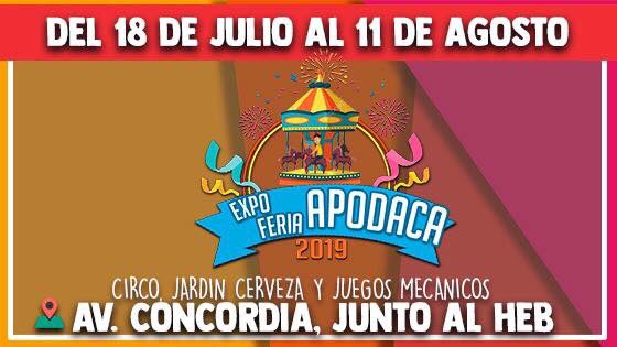 Hoy comienza la Expo feria Apodaca
LOS ESPERAMOS ‼️