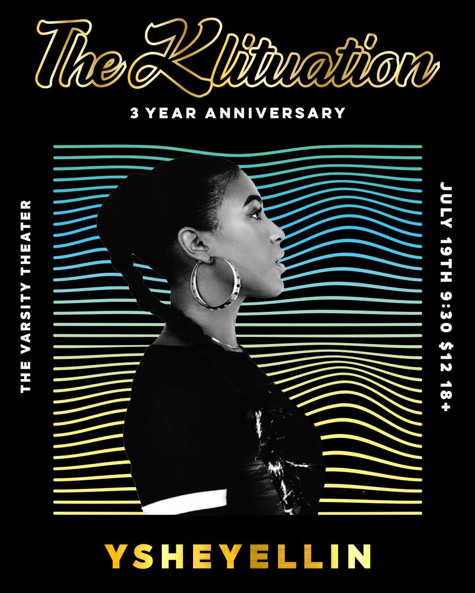 we 3 much for these bros !!! join me in celebrating @theklituation bein THREE years old and goin strong this Friday at @varsitytheater !!! I Shall Be Yellin 🔊