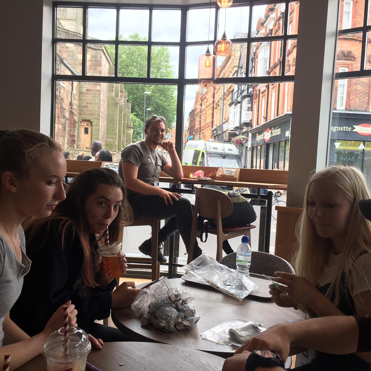 NHearmeout's tweet photo. Counting the money we've raised over the past two weeks. Our final total was £647.53! Of that, £231.03 is going to the British Deaf Association, and the rest of the money had been spent on equipment for Mablethorpe deaf children's camp. Thank you to everyone who supported us! https://t.co/MBo4ZXQerN