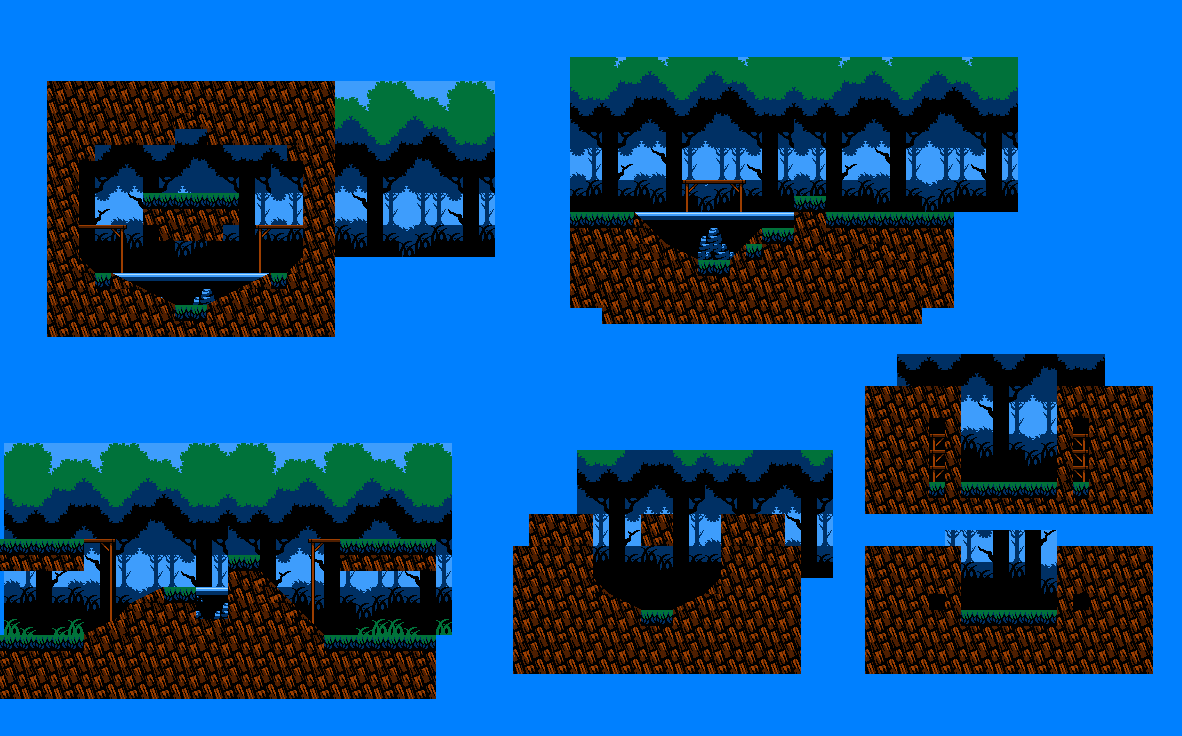 PRINGLE2612's tweet photo. Some of you know this already from watching my streams, but every enemy encounter in OTHER actually has its own room. Within each room, I make little "sub-areas" which is where you do the platforming stuff. #OTHERgame https://t.co/zXD4LVY5Mq