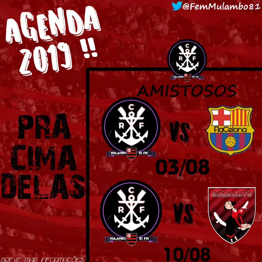 FemMulambo81's tweet photo. Segue abaixo o cronograma de Amistosos do nosso time para o mês de Agosto :

Dia 03/08
Amistoso entre
MULAMBO 81 x Flashow

Dia 10/08
Amistoso entre
MULAMBO 81 x Girls a.m

Avante, #M81! #girlspower 💪🏽 https://t.co/oZtUFJPllg