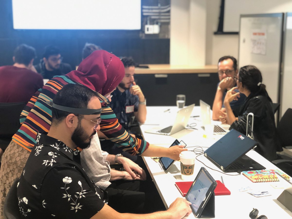 TransmediaZone's tweet photo. We loved hosting our second User Testing session at the Transmedia Zone! https://t.co/z6NKLBsxxr