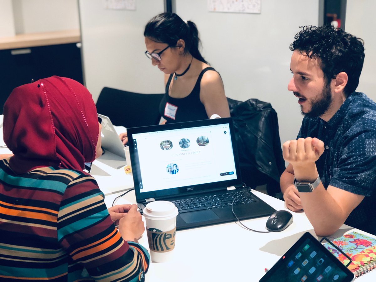 TransmediaZone's tweet photo. We loved hosting our second User Testing session at the Transmedia Zone! https://t.co/z6NKLBsxxr