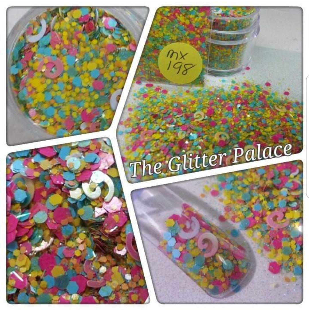 The Glitter Palace LLC Glitter Mix # 198 @getyourglitteron.com