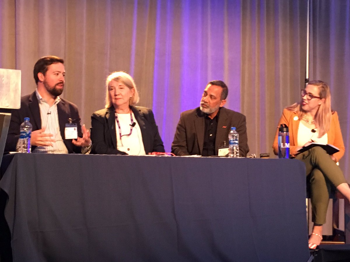 joegarber23's tweet photo. #CommericalSpace has implications for humanity - from decreasing spread of diseases to #cleanwater. Great panel at @NewSpaceCon! #NewSpace https://t.co/6Sp7xReyt7