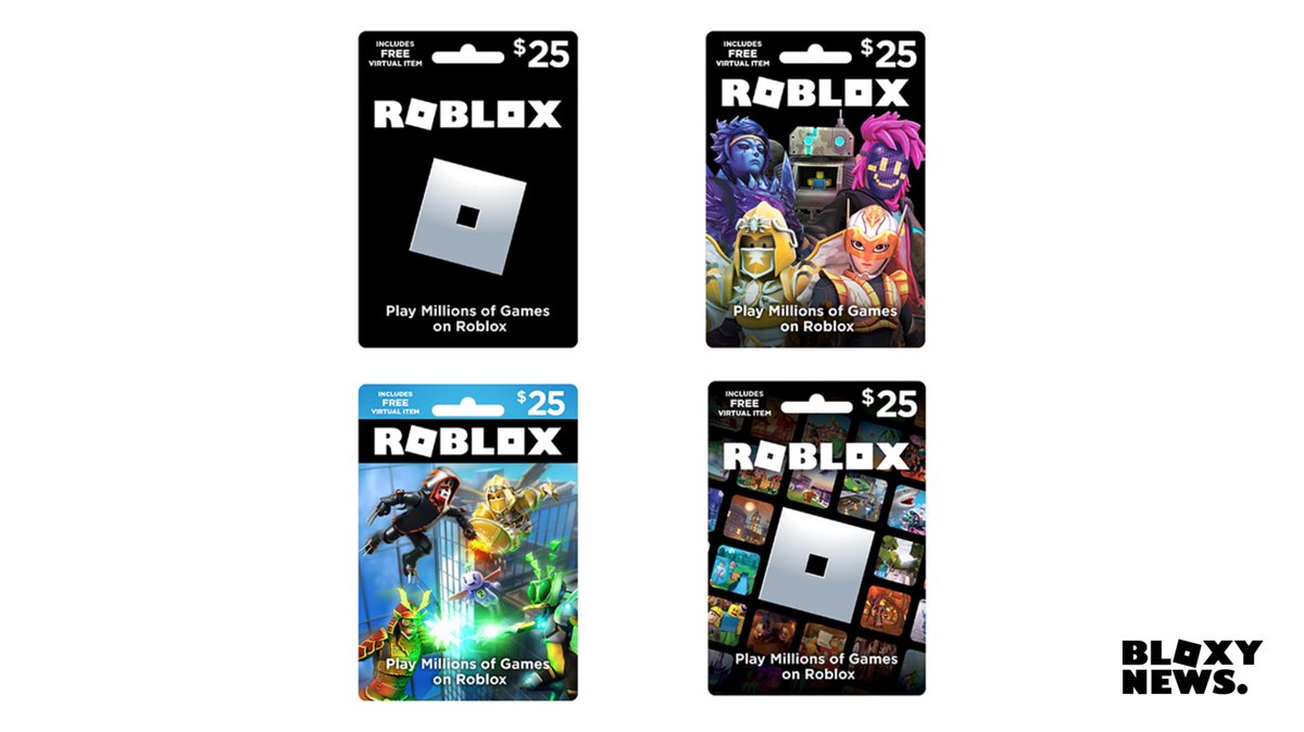 Bloxy News On Twitter Bloxynews Roblox Is Giving You The Ability To Design The Next Game Gift Card Head To This Survey Fill Out A Few Questions And Pick Which Design Is - bloxy news on twitter bloxynews today at roblox turns