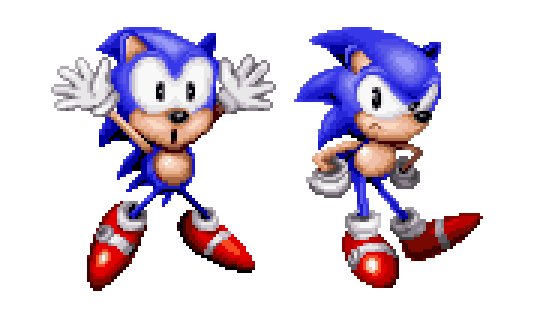 Sonic 1 Unused Sprites