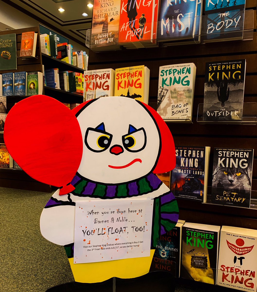 Barnes And Noble Peoria On Twitter Happy Stephen King Week Stop