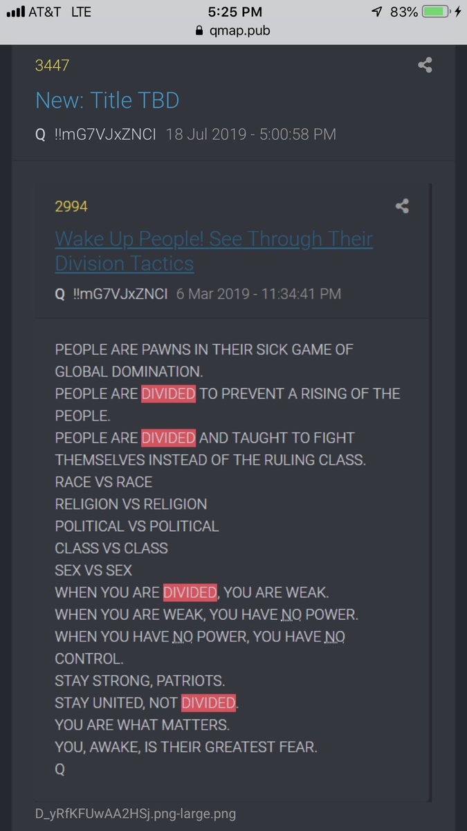 12. Q reposts a March post describing how these sick monsters view and use “sheep”. Divide, project, drain energy from, rape, steal, race warfare...that’s their strategy over the last century. The public’s eyes are opening. The public outcry will be great. Nowhere to hide.  #qanon