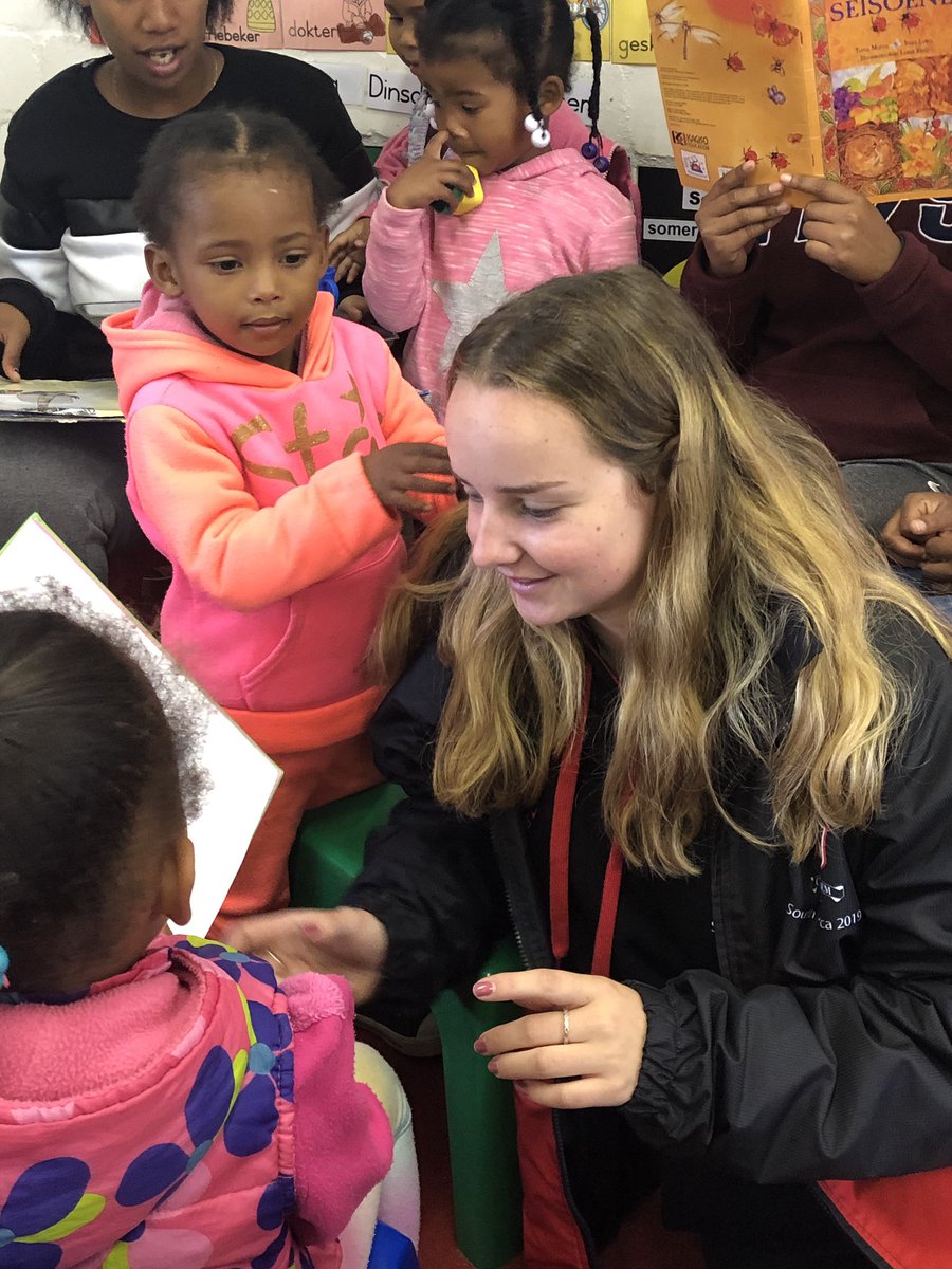 jkhssa19's tweet photo. Our students begged us to go back to the pre school this morning to say goodbye before leaving Goedgedacht ❤️#makingmemories #special #MandelaDay2019 #JKHSSA19 #wewillbeback https://t.co/Ei4LypKvLn
