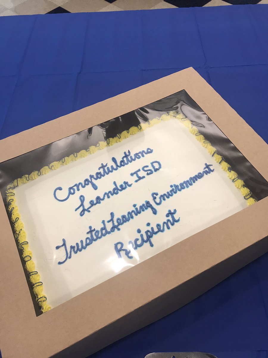 Congratulations to our amazing <a href="/LeanderISD/">Leander ISD</a> staff and Digital Task Force for receiving the Trusted Learning Environment seal from <a href="/CoSN/">CoSN</a> ! #1LISD