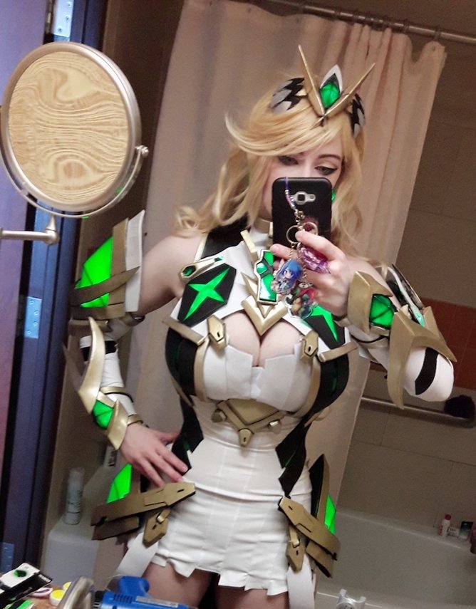 One of my highlights when wearing Mythra was when someone came up to me, as...