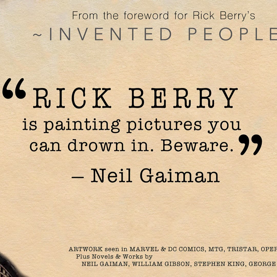 RickBerryStudio's tweet image. Pick up your signed copy of #inventedpeople while visiting Rick in booth 4807. #Delirium, youngest of Endless in @neilhimself's #Sandman series is among oil paintings available. -TeamRB
.
#inventedpeople #figurative #oilpainting #artbook #neilgaiman #delirium #Sandman #Endless