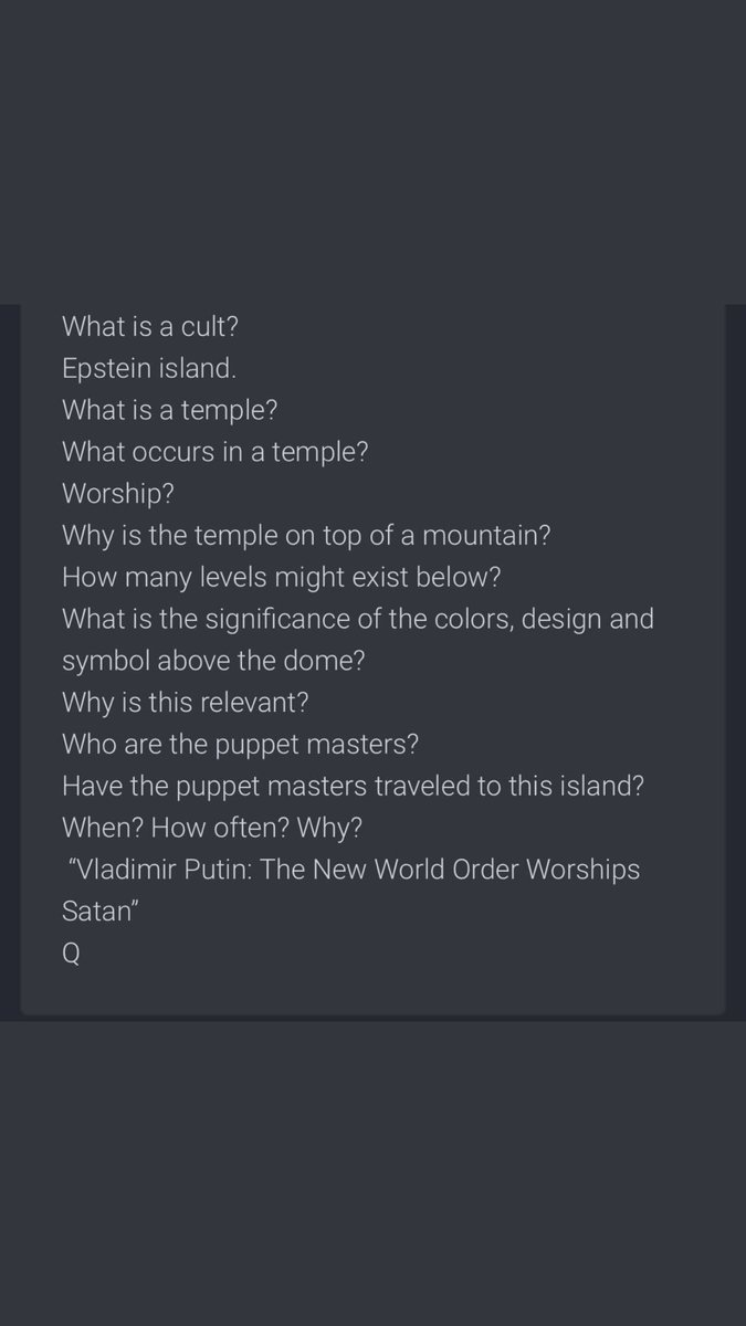 18. Date q posted this keystone post was 11/11/17. Satan worship is the keystone for these monsters. Child sacrifice and she blood is the ultimate way they can obtain their dark power. Further news will unlock. So much here.  #qanon