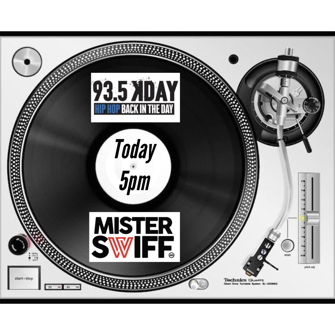 Jumping on the turntables at 5pm on <a href="/935KDAY/">935 KDAY</a> with the homie <a href="/PJButta/">PJ Butta</a> #TuneIn 📻