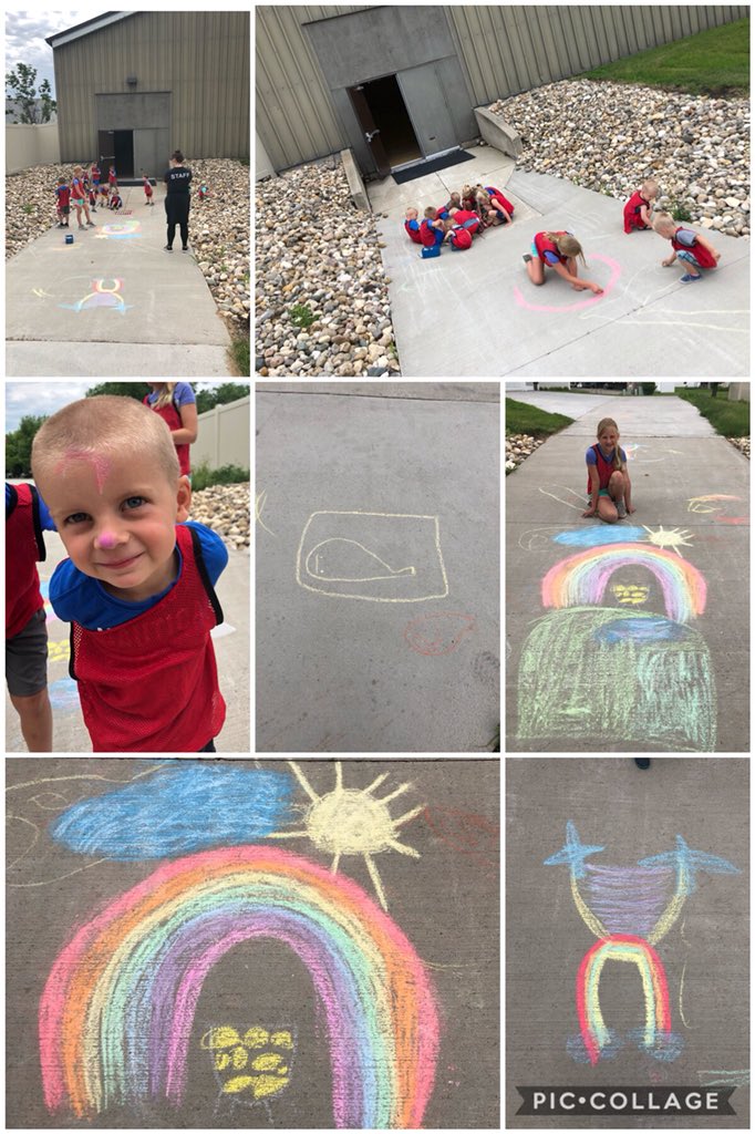 CPCF_Crystal's tweet photo. We love playing chalk outside. ๐ธ #CPChildWatch #OutsideFun #SillyKids #ChalkTime https://t.co/qxkXDShUEz