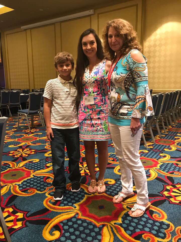 teachingwithtec's tweet photo. Nicholas Sessions, Auburn Sessions and Sam Mayben "rocking it" as student teachers at #MEGA19, #ATIM #RobertMayben https://t.co/MzsRSR59Uq