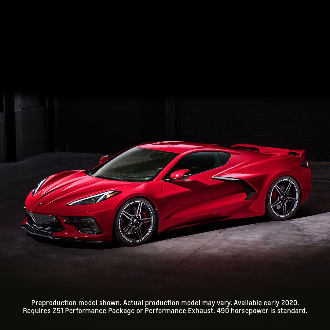 CHECK OUT THE NEW 2020 CORVETTE STINGRAY! #CorvetteC8 #Corvette #corvettereveal