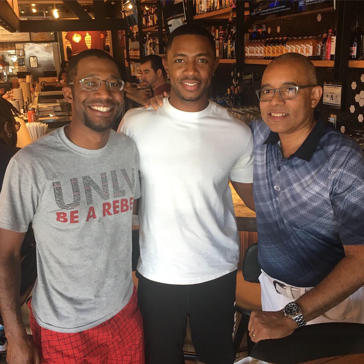 So glad I had a chance to hang out and laugh with my nephews Logan <a href="/logant_110hh/">Logan Taylor</a> and Cameron at the end of my Microsoft conference in Vegas. I am so very proud of these men of distinction.