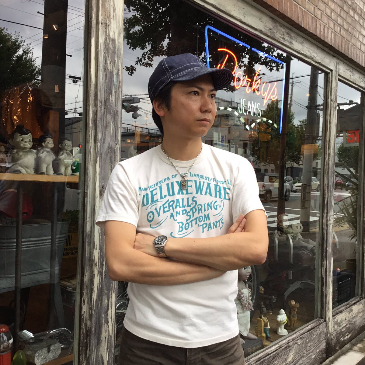 フリーホイーラーズデニムワークキャップ フリーホイーラーズデニムワークキャップ