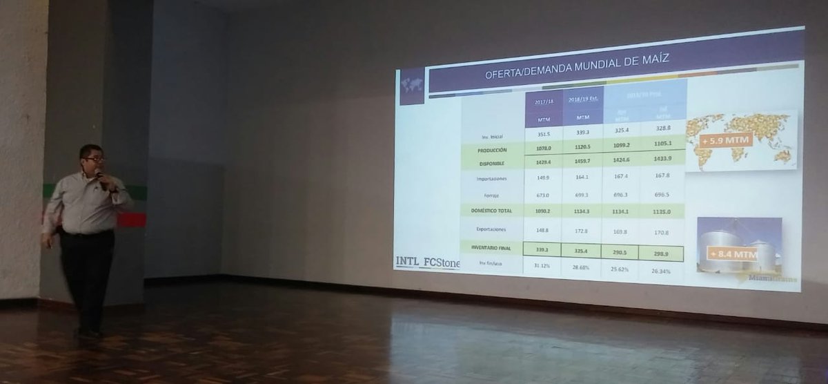 campogobgente's tweet image. Reunión donde se informó a las Unidades de Producción Agropecuarias las condiciones actuales y perspectivas del mercado internacional de los granos, para que el productor de Guanajuato proteja sus cosechas ante la posible baja de precios mediante la compra de coberturas.