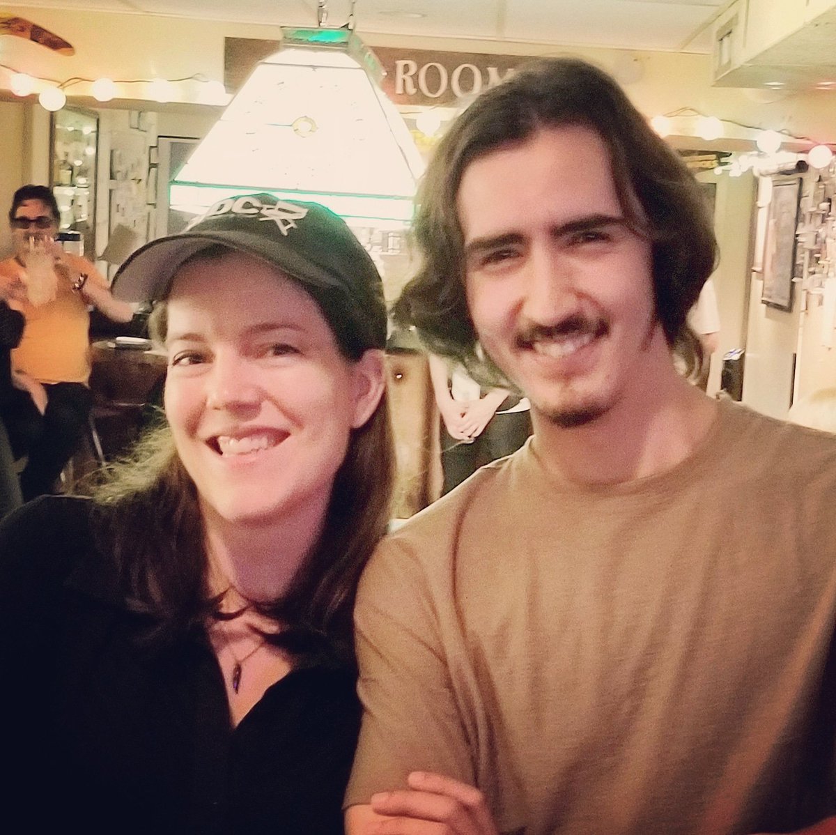 mitribemedia's tweet photo. Hanging out @anzaclub with writer/director @MeeshNeal after a #tableread of her #featurefilm 'Sweet Release'. Give the #shortfilm version some love @SweetReleaseVan! #mitribemedia #mitribetableread https://t.co/hSZonSkmKk
