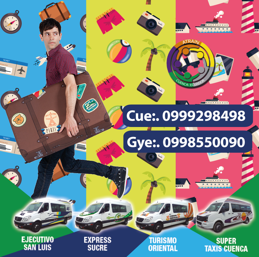 ServiceTransVIP's tweet photo. En estas Vacaciones viaja seguro! con Alianza del Transporte * Salidas Diarias a #Cuenca y #Guayaquil
☎️ Telf: 0999298498 / 0998776381.🧳ℹ️📧 https://t.co/YY1TzdoIil