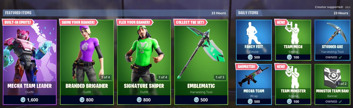 idolFNBR's tweet photo. Сreator code: idol
19.07.19
#fortnite #ps4 #gamer #memes #fortnitebr #pc #dankmemes #fortniteclips #fortnitememes #videogames #memesdaily #follow #game #funnymemes #edgymemes #fortniteleaks #фортнайт #ItemShop #FortniteWorldCup #Fortnitemobile #firstfortbytes https://t.co/0bKaF9kYeS