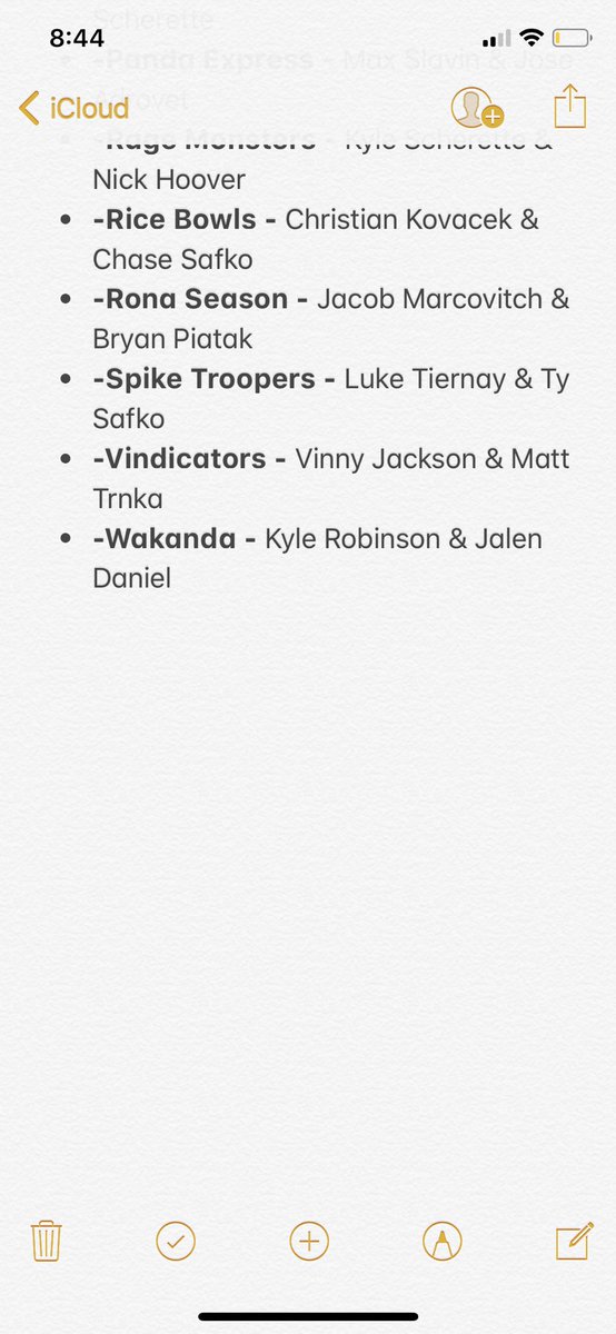 SpikeballOhio's tweet photo. Here is the updated teams, seeds, and bracket. https://t.co/7hF05GEPA1