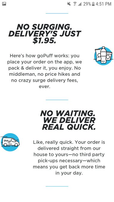 @gopuff How's your website say $1.95 delivery and I contacted your support then they said there's no<a class="tags" target="_blank" title="On Twitter" href="/?out=eyJ0eXAiOiJKV1QiLCJhbGciOiJIUzUxMiJ9.eyJpYXQiOjE3MjYzODg0NTYsImlzcyI6InR3cG9ybnN0YXJzLmNvbSIsIm5iZiI6MTcyNjM4ODQ1NiwiZXhwIjoxNzU3OTI0NDU2LCJyZWRpcmVjdF91cmwiOiJodHRwczovL3R3aXR0ZXIuY29tL2dvcHVmZiJ9.cezYfyrQYP9wyNNdnAzBSqBYxSUdVWvVl4UhyAg5vuj10_t6HFBzdOkFuB25B8odmaNSXLoLqB67vGbIHfg04Q">@gopuff</a>