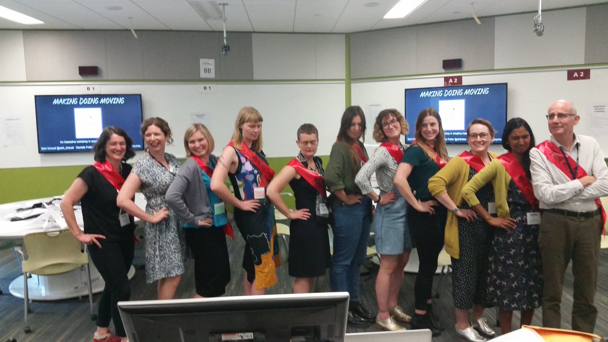 rachellynchase's tweet image. Rocking the sashes! #sharpdressers #sharp19 @SHARPorg @SHARP_2019 @Beth_driscoll