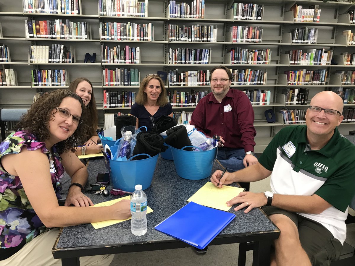 ⁦<a href="/HCPSNewsomeHS/">Newsome High School</a>⁩ ⁦<a href="/LiteracyPeeps/">HCPS Literacy Peeps</a>⁩ ⁦<a href="/HarrisonPeters/">Harrison Peters</a>⁩  #Newsome New Teacher Orientation! Delight and Laughter lives at our school!