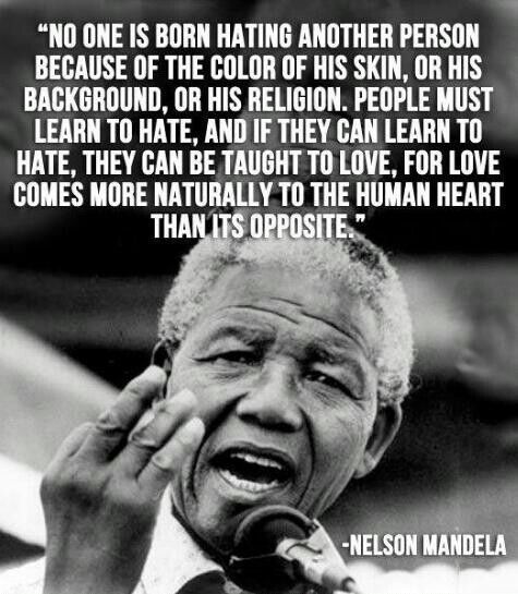 Today is Mandela Day. Enough said. #MandelaDay