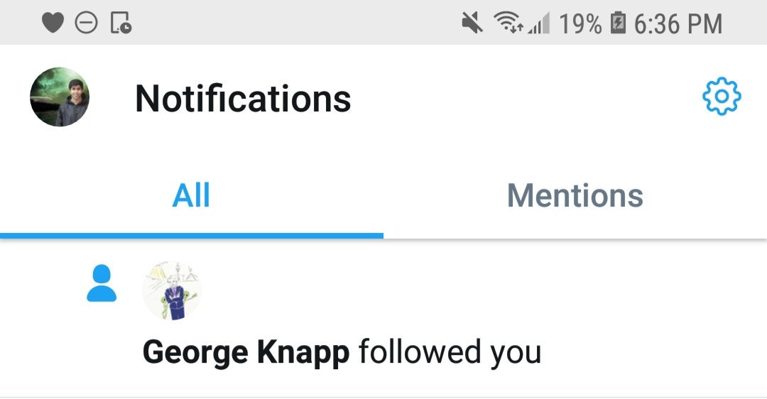 Deepneuron's tweet photo. I had just finished watching a video where George Knapp interviewed the guy who started the "storm Area51" meme, and seconds later (not even a minute), I get this notification...#Honored #EpicTiming https://t.co/uXuIOveeqH