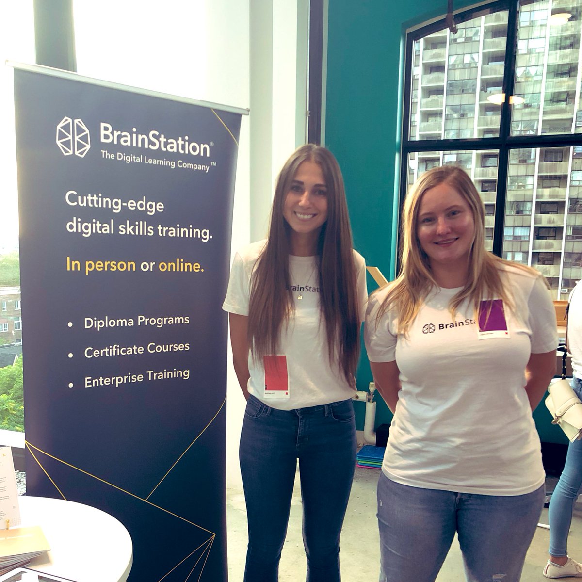 lauralux's tweet image. Good fun and great views with the @BrainStation team at the #WeAreDesignX Pantones &amp;amp; Patio event tonight in Toronto!