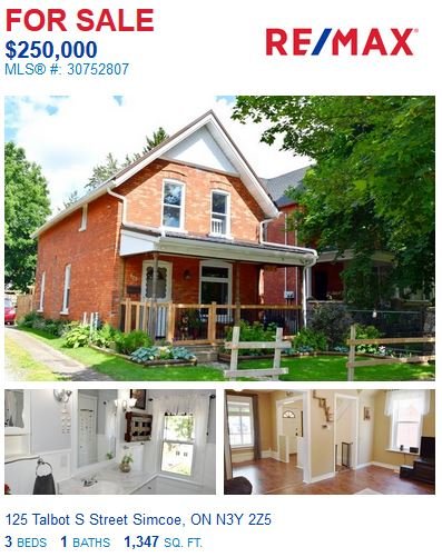 REMAXGreg's tweet photo. #NewListingAlert #Brick 3Bedroom 1Bathroom home near #DowntownSimcoe near the @norfolklibrary & @NorfolkCtyBldg in beautiful @NorfolkCountyCA Just $250,000 #affordable #FirstTimeHomeBuyers click the link to view
https://t.co/P2qGBtTytg https://t.co/Q3RODFb8eg