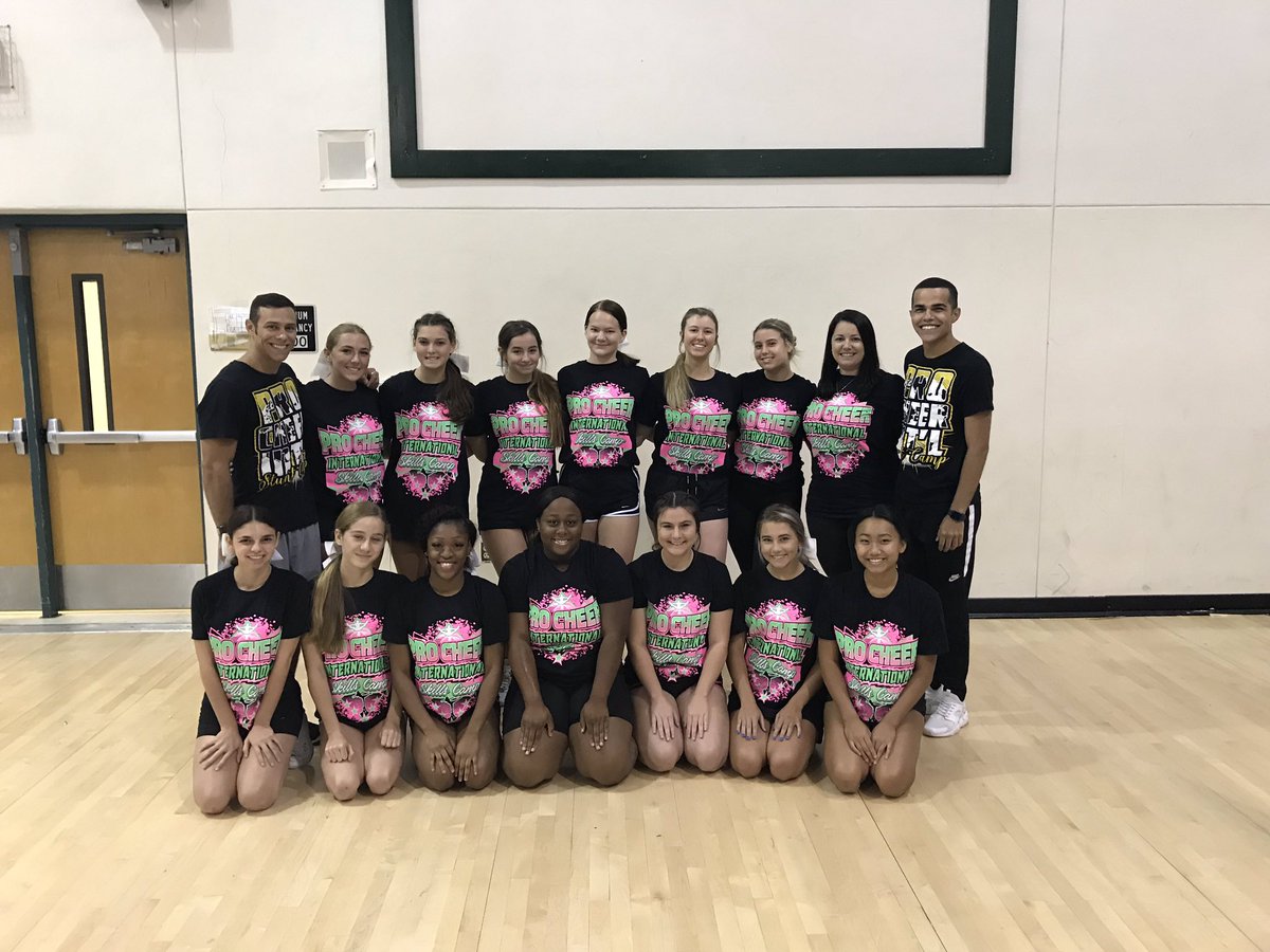 DwyerCheer's tweet photo. Pro Cheer Varsity Camp Day 3- we had a lot of fun and learned many new skills! Excited for the upcoming cheer season! 🎀📣 https://t.co/Leme8x57F6