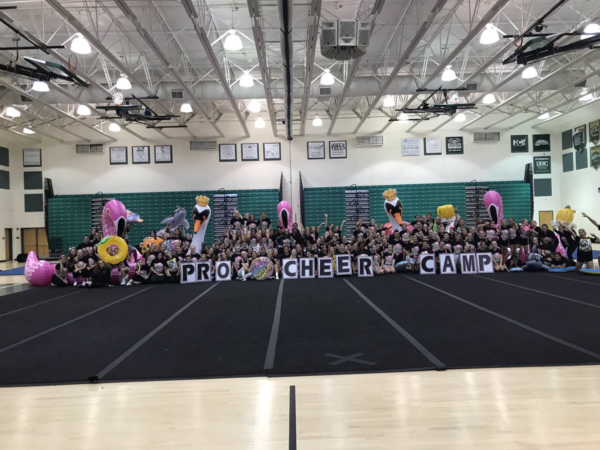 DwyerCheer's tweet photo. Pro Cheer Varsity Camp Day 3- we had a lot of fun and learned many new skills! Excited for the upcoming cheer season! 🎀📣 https://t.co/Leme8x57F6