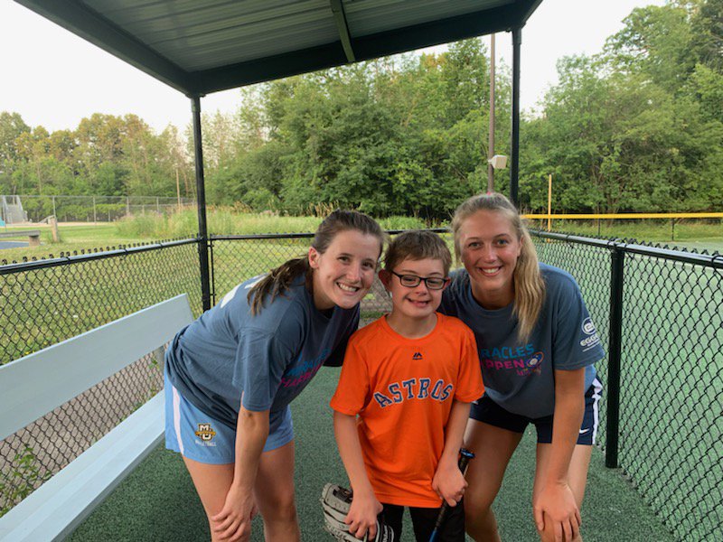 We had a blast at @miracleleagueof_mke tonight! Our buddies were beyond great. #miracleleague #muvb